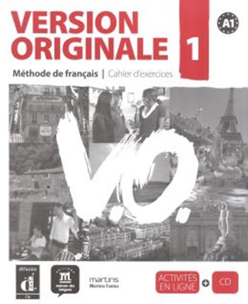 Picture of VERSION ORIGINALE 1 CAHIER D´EXERCICES + ACTIVITES EN LIGNE + CD