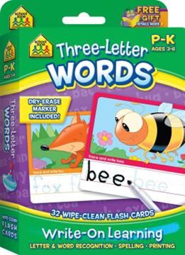 Imagem de THREE-LETTER WORDS - FLASH CARDS