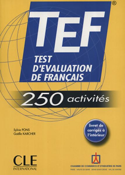Picture of TEF - TEST D´EVALUATION DE FRANCIAS 250 ACTIVITES - LIVRE