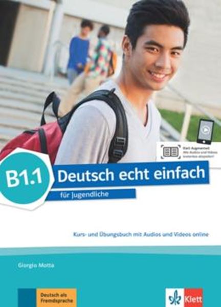 Picture of DEUTSCH ECHT EINFACH B1.1 KURS- UND UBUNGSBUCH MIT AUDIOS UND VIDEOS ONLINE
