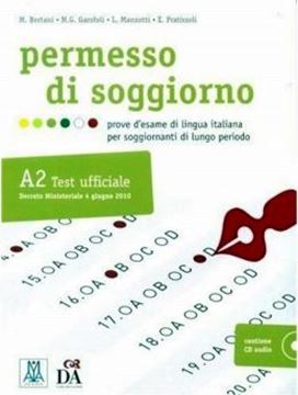 Imagem de PERMESSO DI SOGGIORNO A2 - LIBRO + AUDIO ONLINE