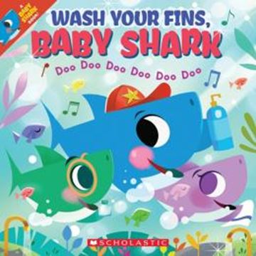 Imagem de WASH YOUR FINS, BABY SHARK - A BABY SHARK BOOK