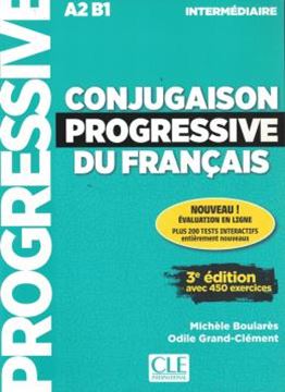 Imagem de CONJUGAISON PROGRESSIVE DU FRANCAIS - NIVEAU INTERMEDIAIRE A2-B1 - LIVRE + APPLI-WEB - 3EME ED.