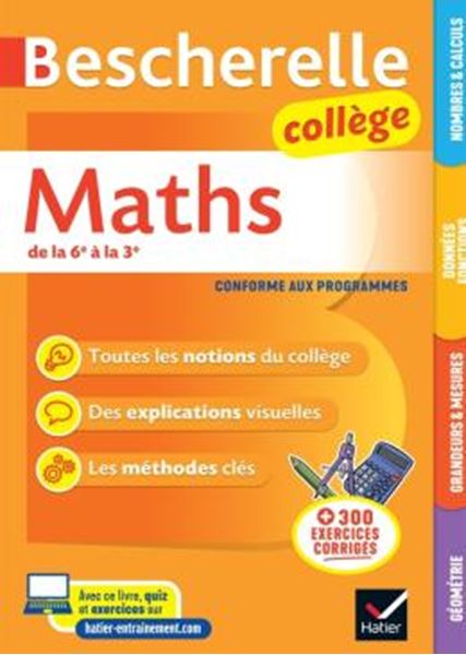 Picture of BESCHERELLE MATHS COLLEGE (6E, 5E, 4E, 3E)