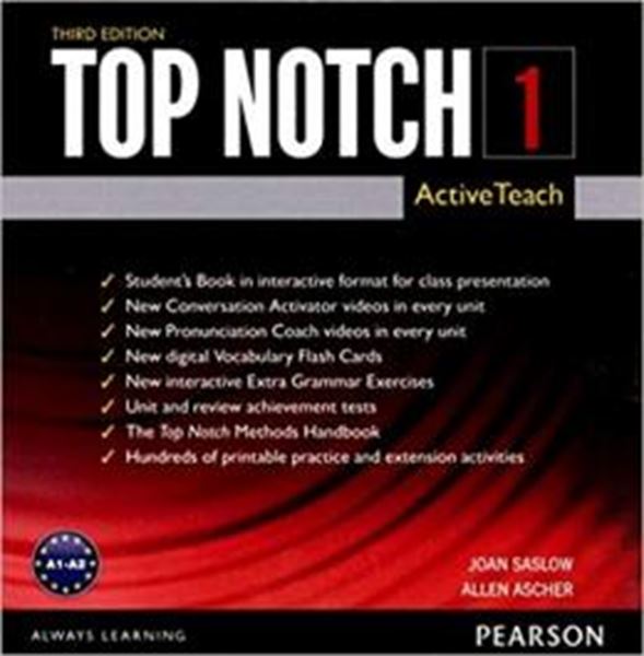 Picture of TOP NOTCH 1 ACTIVETEACH - 3RD ED