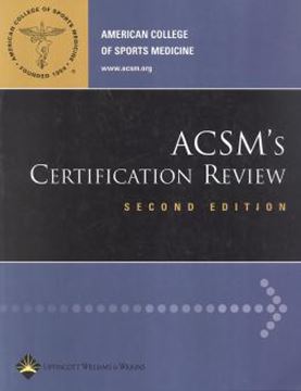 Imagem de ACSM´S CERTIFICATION REVIEW - 2ND ED