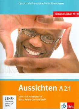 Imagem de AUSSICHTEN A2.1 KURS /ARBEITSBUCH + 2 AUDIO CDS + DVD
