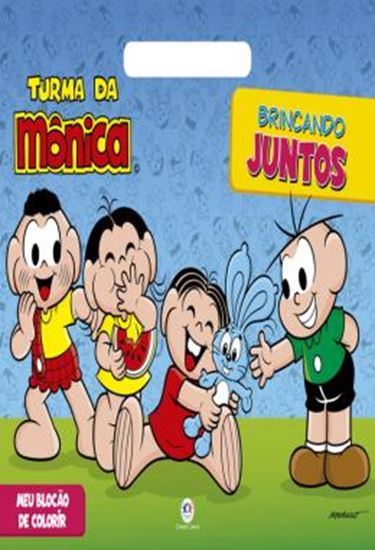 Picture of MEU BLOCAO DE COLORIR - TURMA DA MONICA - BRINCANDO JUNTOS