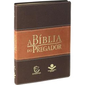 Imagem de A BIBLIA DO PREGADOR - COURO SINTETICO MARROM