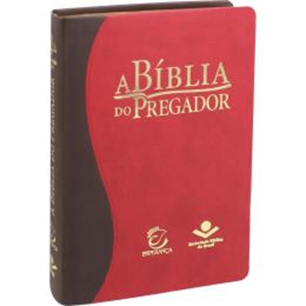 Picture of A BIBLIA DO PREGADOR - CAPA COURO SINTETICO MARROM E VERMELHA