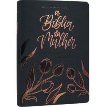 Imagem de A BIBLIA DA MULHER NOVA EDICAO - CAPA AZUL MARINHO